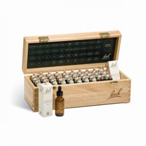 Original Bachbl&uuml;ten Set Holzbox (Wooden Box) 40...