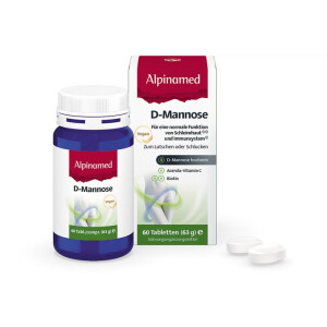 Ansicht Alpinamed D-Mannose Tabletten - 60 Stück