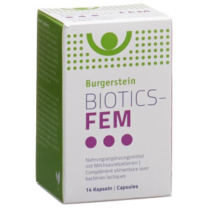 Burgerstein Biotics-Fem Kapseln - 14 Stück