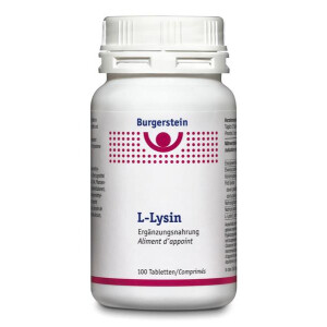 Burgerstein L-Lysin 500 mg - 100 St&uuml;ck