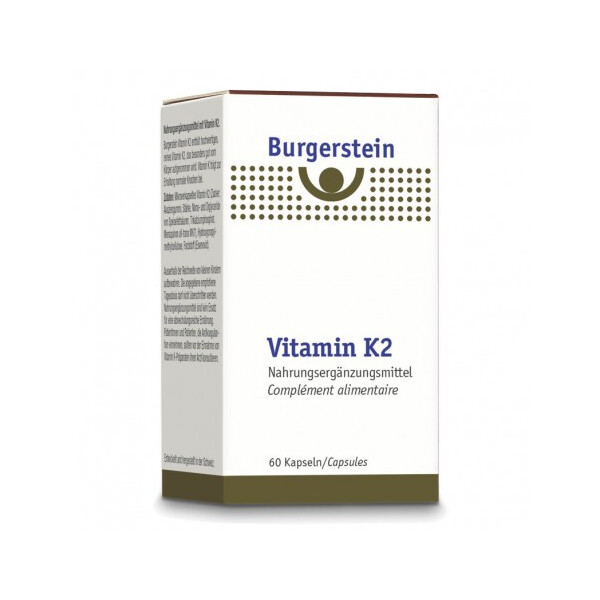 Burgerstein Vitamin K2 180 mcg Kapseln, 60 Stück