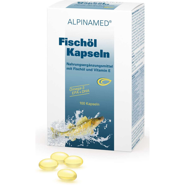 Alpinamed Fischöl Kapseln 100 Stück