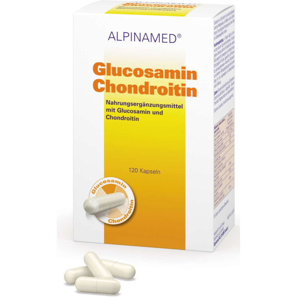 Alpinamed Glucosamin Chondroitin Kapseln - 120 Stück